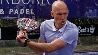 Arjen Robben Terjun ke Dunia Padel, Ikuti Jejak Zlatan Ibrahimovic