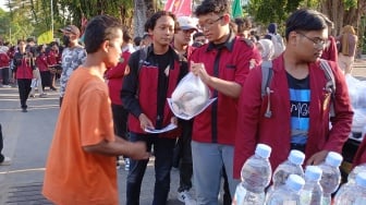 Mahasiswa dan Pelajar Muhammadiyah Gelar Aksi Damai, Ada Cek Kesehatan Gratis hingga bagi Sembako