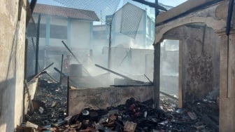 Kebakaran Hebat Landa Asrama Polsek Serpong, 20 Rumah Ludes Berawal dari Satu Hunian Kosong
