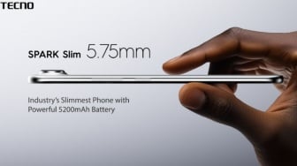 Bodi Tipis Saingi Flagship, Tecno Andalkan HP Murah Spark Slim dan Pova Slim