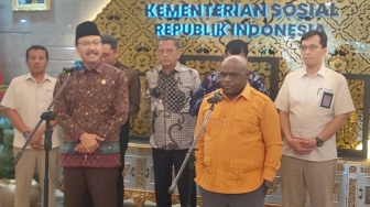 Bertemu Mensos, Menteri HAM Pastikan Negara Beri Pemulihan Psikis untuk Korban Demo