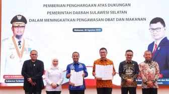 Gubernur Sulsel-BPOM Teken MoU Hibah Lahan dan Pendirian Politeknik Rp1,7 Triliun