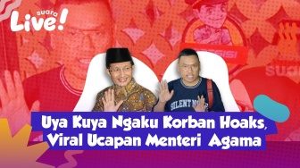 Suara Live: Rumah Dijarah, Uya Kuya Kabur ke Luar Negeri? hingga Kontroversi Menteri Agama soal Guru