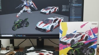 3 Platform Pembuat Foto Miniatur Motor dan Mobil Populer ala BANDAI, Buruan Coba!