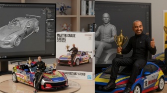 6 Cara Buat Foto Miniatur Motor dan Mobil Ala BANDAI dengan AI yang Viral di Medsos!