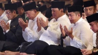 Dihadiri Prabowo hingga Menhan, Peringatan Maulid Nabi Momentum Teladani Akhlak Rasulullah SAW