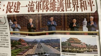 Beda dengan Jepang, Koran China Tampilkan Foto Presiden Prabowo Subianto