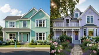 10 Warna Cat Rumah Sejuk dan Terang yang Cocok untuk Segala Gaya Hunian