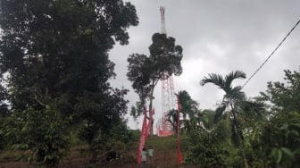 Nagari Langki Sijunjung Akhirnya Bebas Blank Spot, Bertahun-tahun Rindukan Sinyal Seluler!