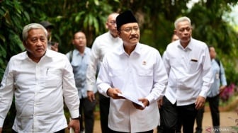 Temui Prabowo di Hambalang, Mensos Gus Ipul Beberkan Arahan Penting untuk Program Sekolah Rakyat