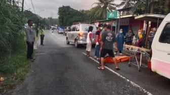 Lakalantas Maut di Lendah: Nenek 70 Tahun Meregang Nyawa, Pengendara Motor Luka Parah