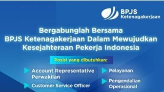 7 Lowongan Kerja Bulan September 2025, BPJS Ketenagakerjaan Buka Loker