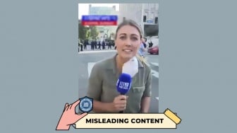 CEK FAKTA: Video Jurnalis Australia Ditembak Polisi Indonesia