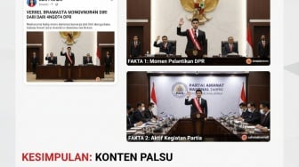 CEK FAKTA: Verrell Bramasta Mundur dari DPR Karena Tak Mau Makan Uang Haram