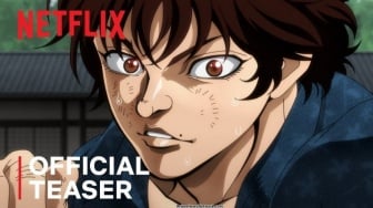 Netflix Siap Tayangkan Anime Baki-Dou Tahun 2026, Ini Teaser Perdananya