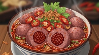 Resep Bakso Mercon Pedas Meledak, Bisa Jadi Ide Usaha