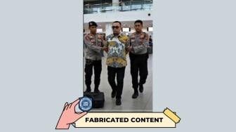 CEK FAKTA: Video Viral Penangkapan Ahmad Sahroni di Bandara, Benarkah?