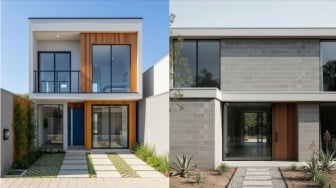 5 Ide Desain Rumah Lantai 2 Biaya di Bawah 100 Juta, Wujudkan Hunian Minimalis Low Budget