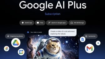 Pertama di dunia, Google AI Plus Kini Tersedia di Indonesia, Mulai Rp 75.000