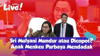 LIVE: Geger Reshuffle Sri Mulyani Lengser, Anak Menteri Keuangan Baru Hilang Jejak di Instagram!
