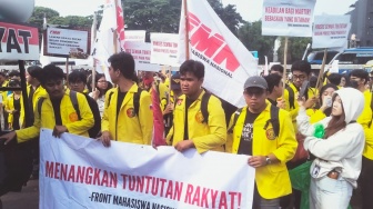 Bukan di DPR, Front Mahasiswa Nasional Pilih Demo di Istana untuk Sampaikan 10 Tuntutan