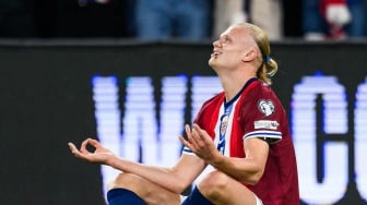 Anomali Erling Haaland, Cetak Quintrick usai Cedera Diseruduk Bus Norwegia