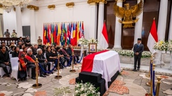 Penghormatan Terakhir untuk Staf KBRI Zetro Leonardo Purba yang Meninggal di Peru