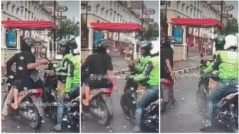 Viral Rekaman Dashcam Mencekam, Pria Misterius Todongkan Pistol ke Ojol di Permata Hijau