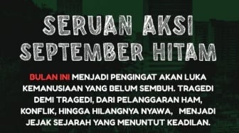 Mahasiswa Unsri Kompak Kenakan Baju Hitam, Aksi #SeptemberHitam Jadi Simbol Luka dan Perlawanan