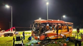Masih Buron, Sopir Bus ALS Kecelakaan di Tol Padang-Sicincin Resmi Tersangka!