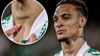 Real Betis Rilis Produk Pakaian Terinspirasi Tato Leher Antony