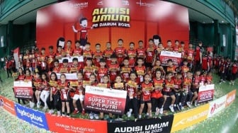 50 Atlet Raih Super Tiket, Masuk Babak Karantina Audisi Umum PB Djarum 2025