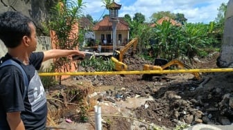 Satu Keluarga di Mengwi Hilang Saat Banjir, Diduga Tertimpa Reruntuhan Bangunan