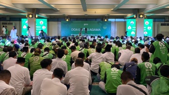 Goto Gelar Doa Lintas Agama: Habib Jafar hingga Bhikkhu Bhadra Doakan Persatuan dan Keluarga Affan