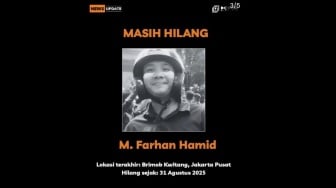 Ayah Muhammad Farhan Hamid Menanti: Sang Putra Hilang Usai Ikut Aksi Unjuk Rasa!