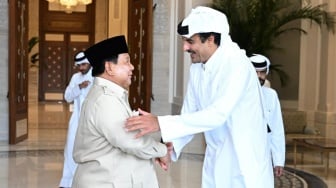 Sampaikan Simpati Doha Diserang, Ini Poin-poin Pertemuan Prabowo dan Emir Qatar