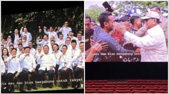 Gerah Nonton Video Prabowo, Publik Serukan Aksi Datang Terlambat ke Bioskop 15 Menit