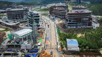 Siapkan Infrastruktur di IKN, Brantas Abipraya Percepat Pembangunan Jalan Lingkar Sepaku Tahap 2