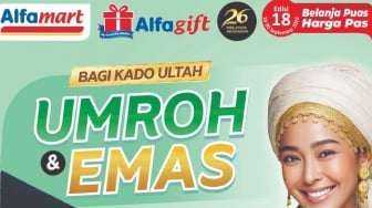 Rayakan Ultah, Alfamart Bagi-Bagi Umroh & Emas Gratis! Mau?