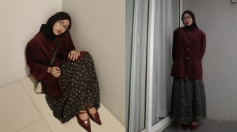 5 Inspirasi OOTD Hijab ala Febby Putri untuk Tampil Anggun di Segala Momen