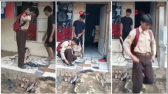 Potret Pilu Pendidikan di Bogor, Kakak Adik di Parung Bertukar Seragam Demi Sekolah