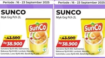 Belanja Hemat: Minyak Goreng SunCo 2L Turun Harga di Alfamart