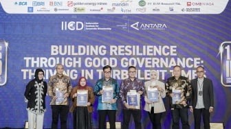 Waskita Karya Kembali Masuk Top 50 Emiten dalam The 16th IICD CG Award 2025