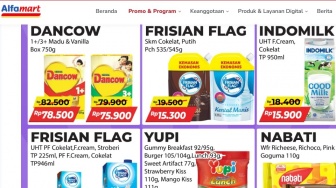 Gebyar Promo Susu! Dancow, Frisian Flag, dan Indomilk Turun Harga di Alfamart