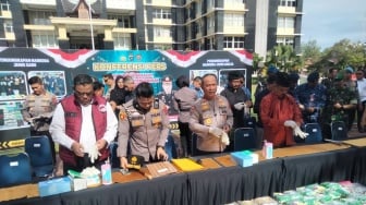 Kapolda Sebut Sumbar Gudang Narkoba, 50 Kilogram Sabu Disita di Padang!