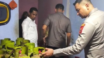 Rp100 Ribu per Tabung! Untung Besar Pengoplos Gas Subsidi di Gowa