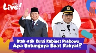 Suara Live: Evaluasi Kinerja? Prabowo Copot 4 Pejabat, Sinyal Perubahan Besar di Kabinet Merah Putih