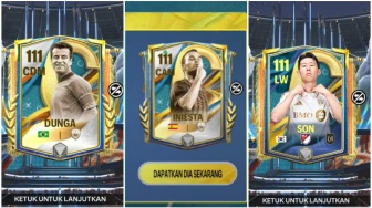 17 Kode Redeem FC Mobile Terbaru 18 September: Raih Iniesta 111 dan Pack Gratis