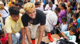 Bantuan Banjir Berujung Ricuh: Influencer Aisar Khaled Ditegur Warga di Bali, Kenapa?