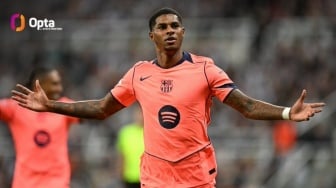 Statistik Fantastis! Rashford Samai Catatan Lionel Messi di Liga Champions